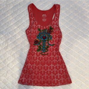 Y2K Orange Women’s Tank Top